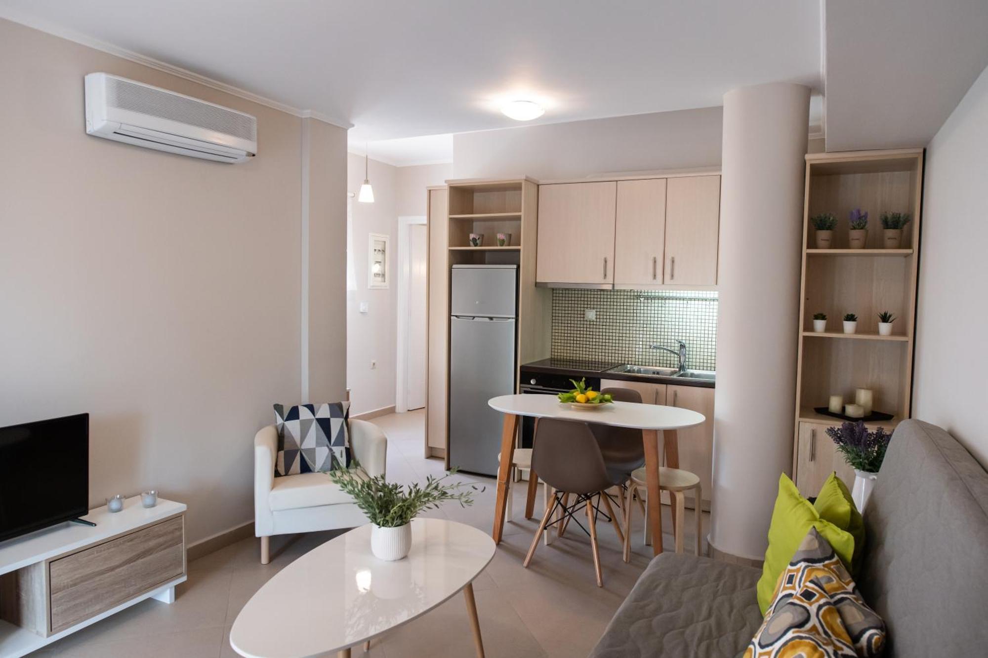 La Strada Apartment Lefkáda الغرفة الصورة